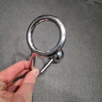 Cock ring with attached Ball